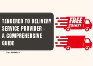 "Tendered to Delivery Service Provider" A Comprehensive Guide